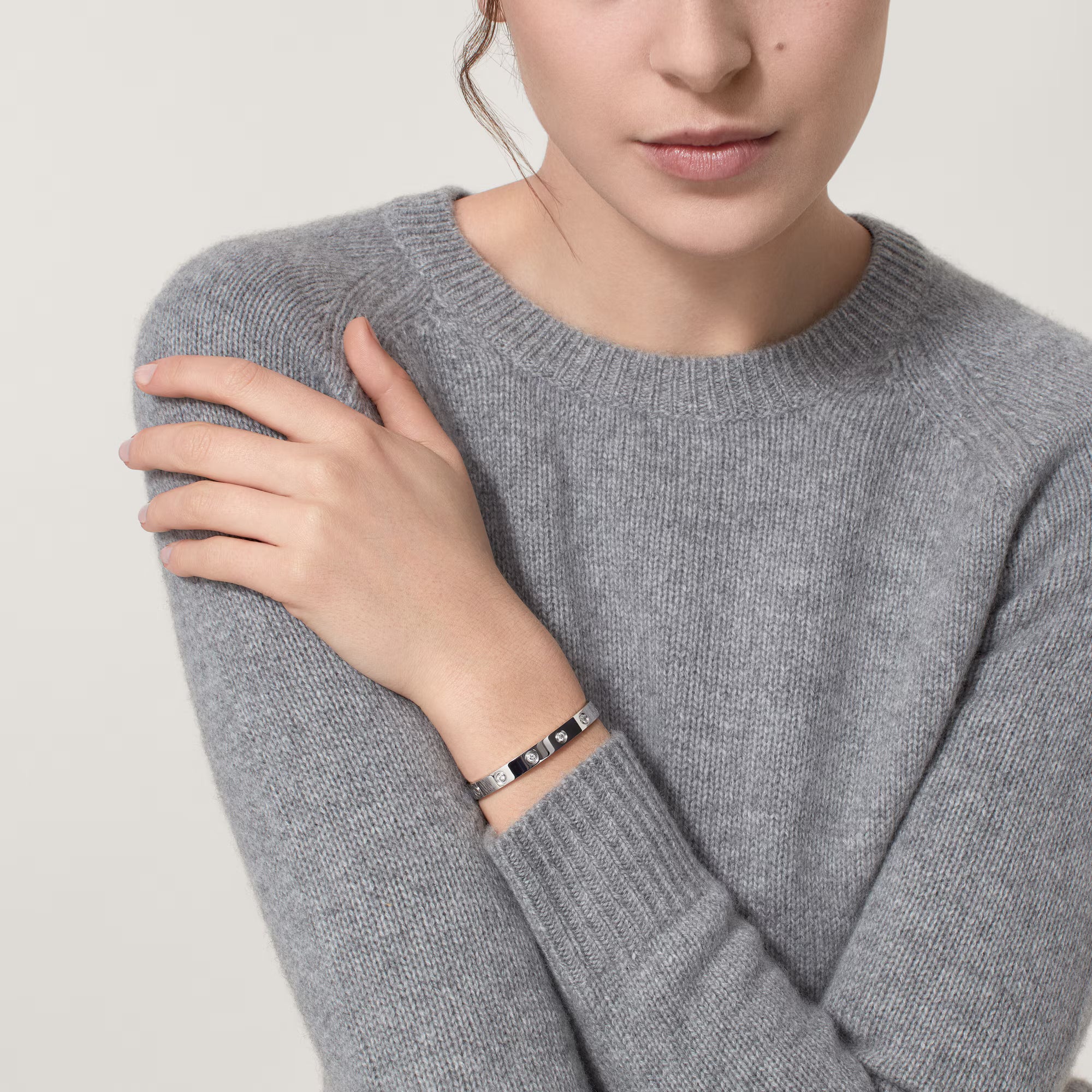 AV Amour bracelet, classic model, 10 diamonds